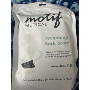 Motif -pregnancy back brace- White Medium